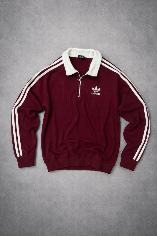 MEDIO CIERRE ADIDAS BORDO - Foto 1