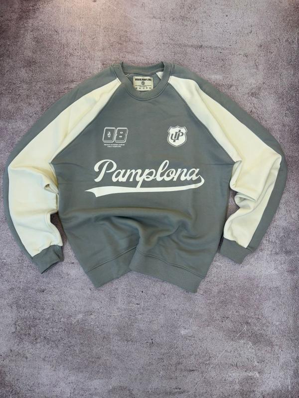 BUZO PAMPLONA CUELLO RED 08 GRIS