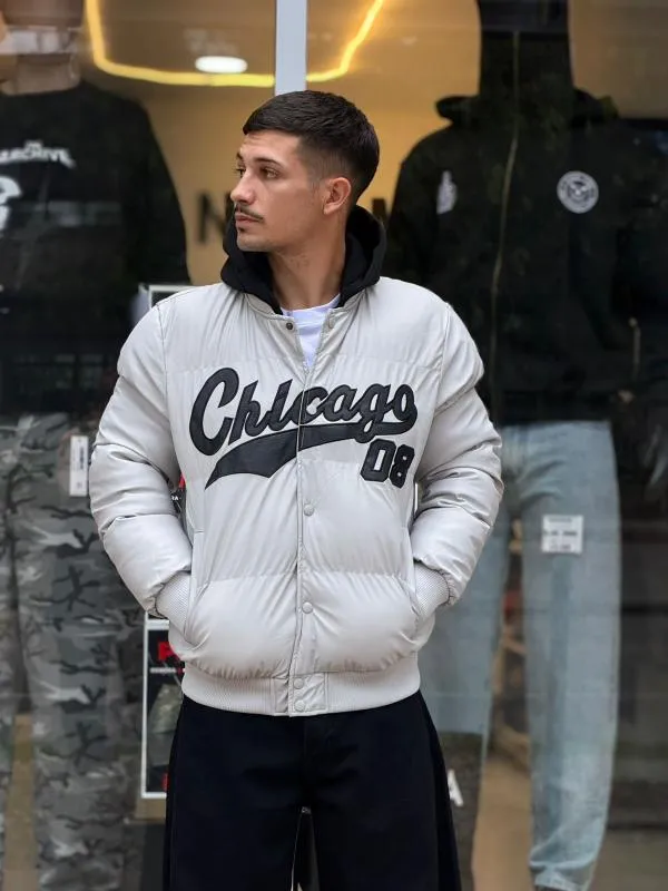 CHAQUETA CHICAGO GRIS - Foto 1