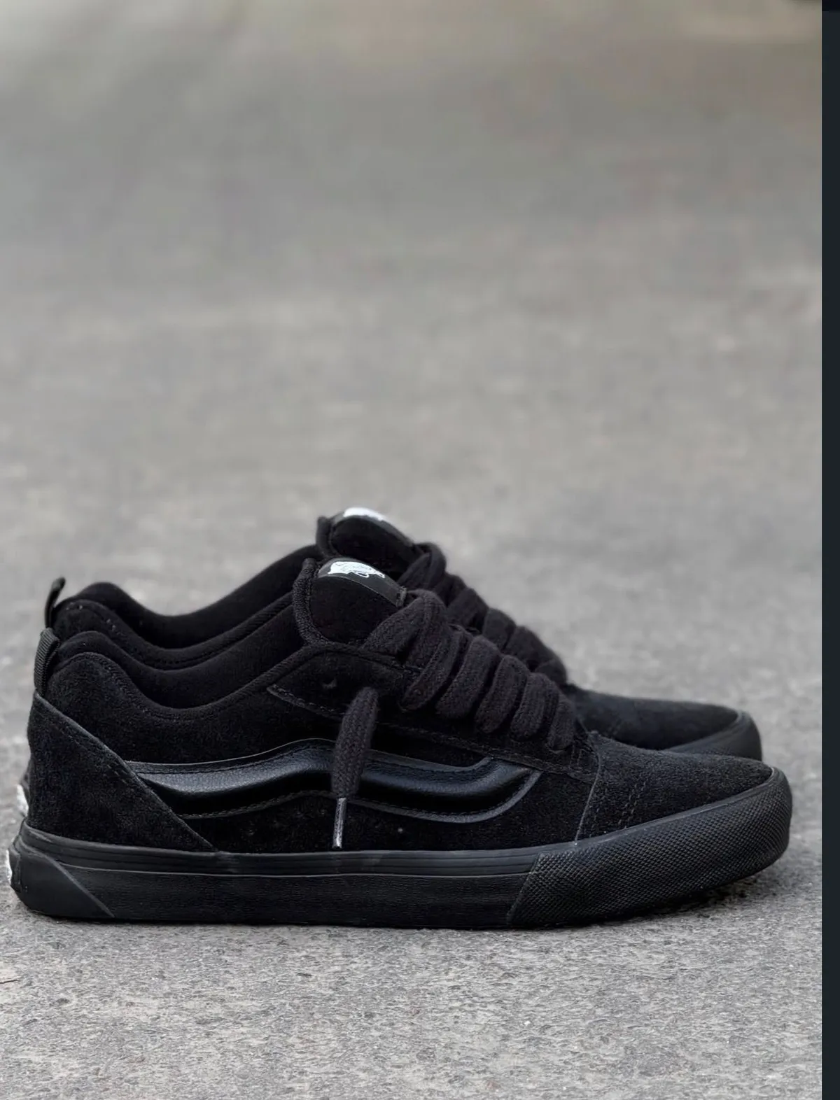 VANS KNU BLACK - vista 4