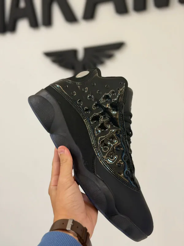 JORDAN RETRO 13 TOTAL BLACK