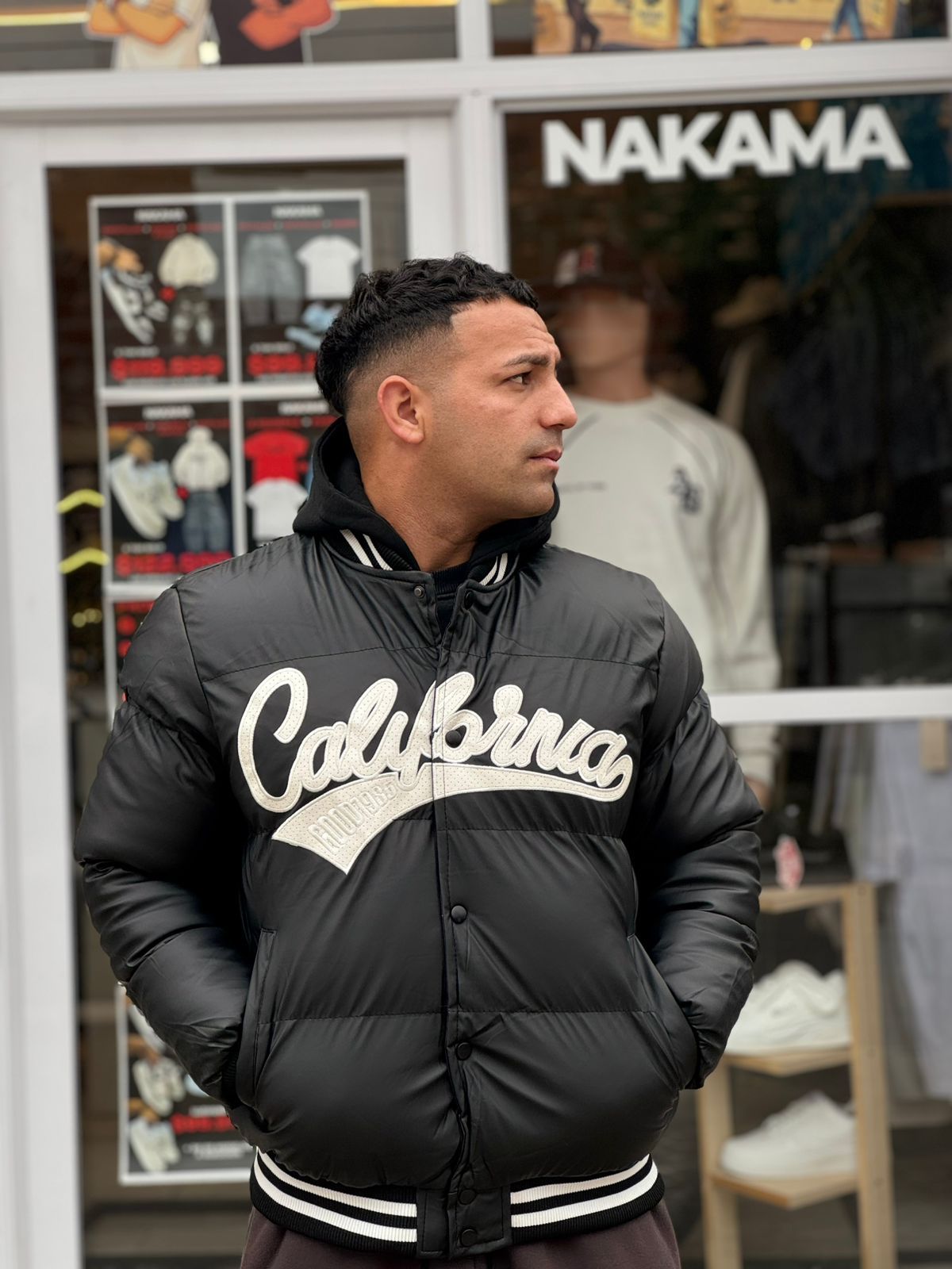 CHAQUETA CALIFORNIA NEGRA