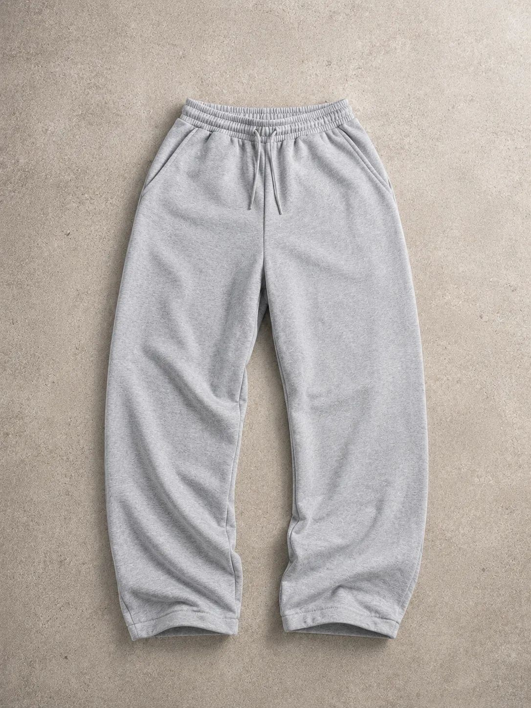 JOGGING BAGGY GRIS LISO