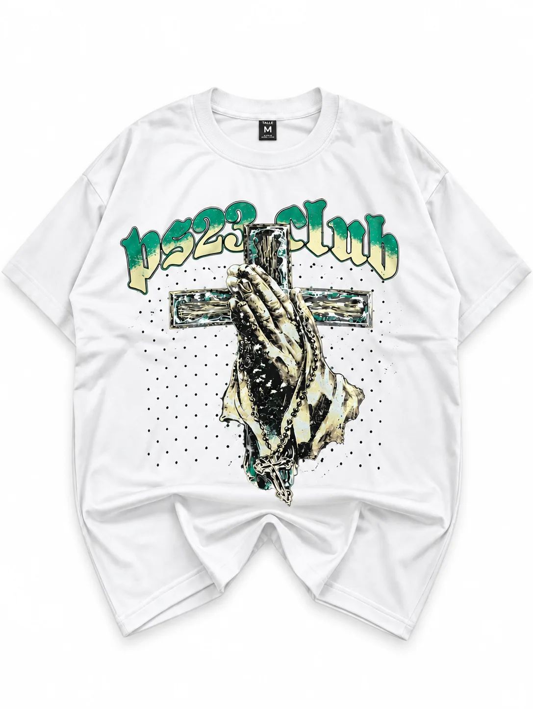 REMERA CRISTO BRILLO - vista secundaria