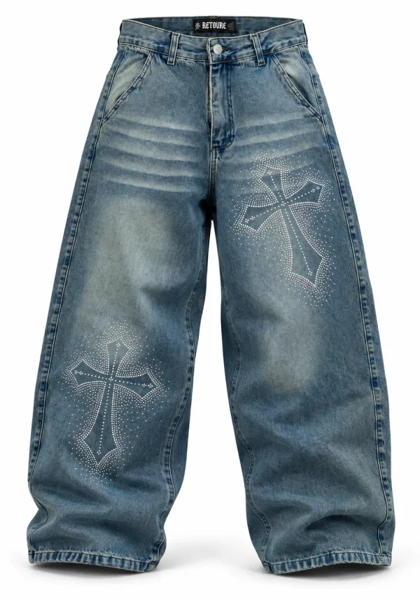 BAGGY CRUZ CON STRASS