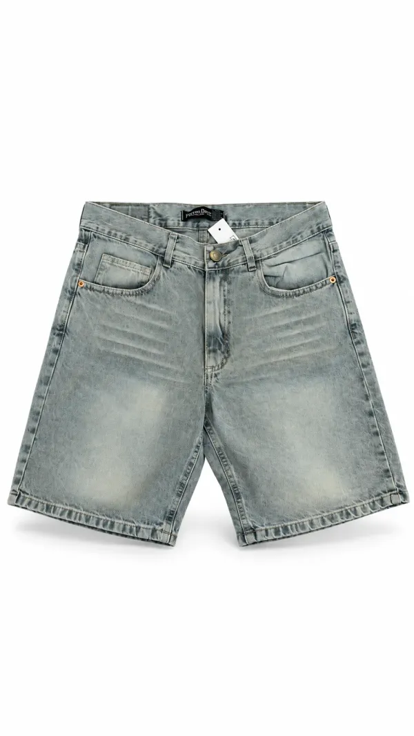 BERMUDA MOM GRIS CLARO