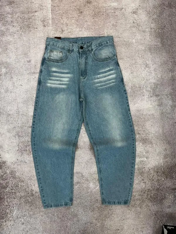 BAGGY AZUL CLARO CLASICO GASTADO CH