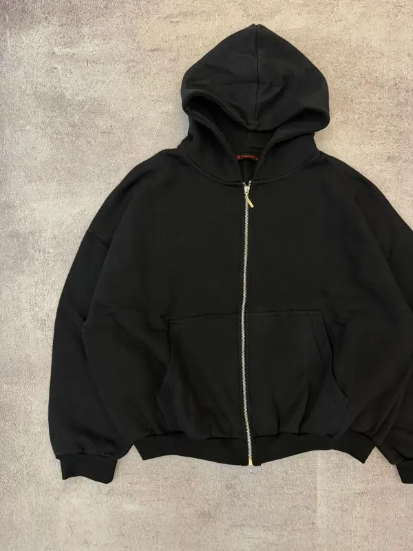 CAMPERA BOXY NEGRA