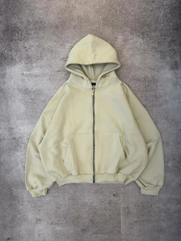 CAMPERA BOXY BEIGE
