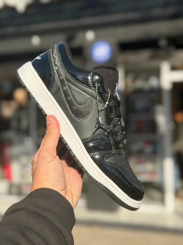 JORDAN 1 CHAROL TOTAL BLACK - Foto 1