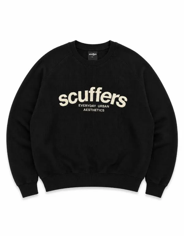 SUETER SCUFFERS NEGRO