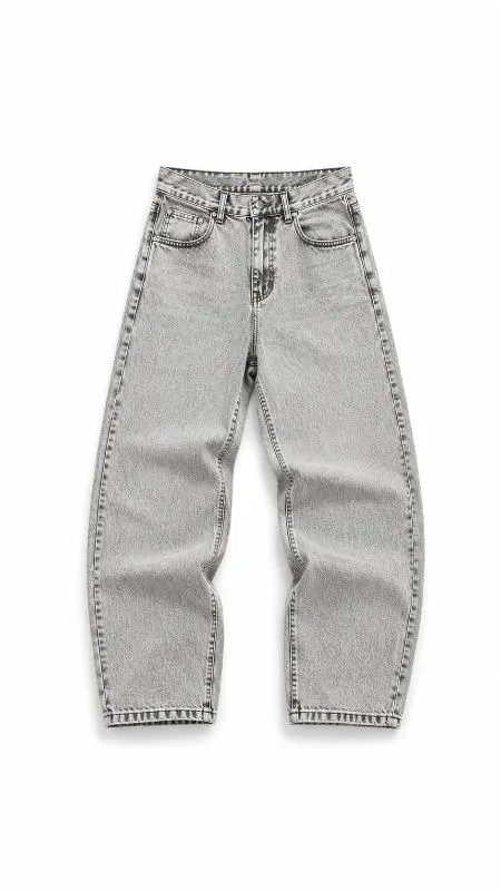 BAGGY GRIS CLARO