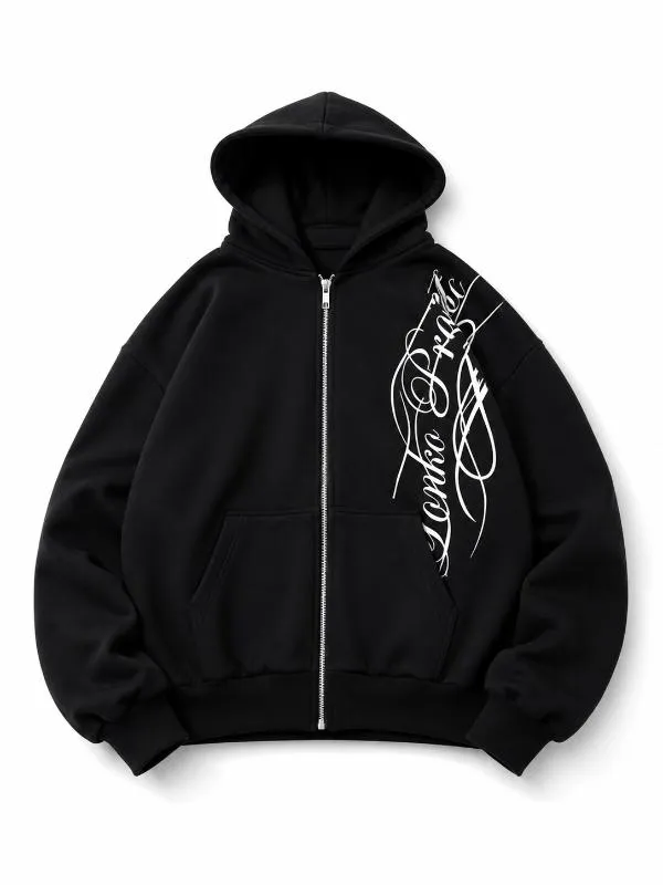 CAMPERA LONKO CURSIVA NEGRA - Foto 1