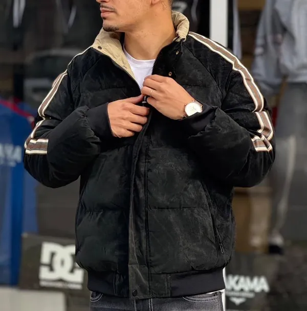 CAMPERA PUFFER STYLE NEGRA
