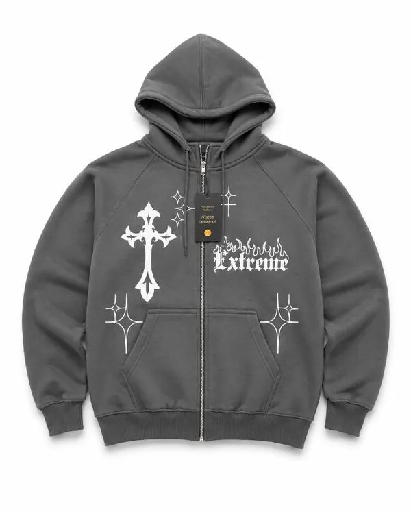 CAMPERA CRUZ JS GRIS