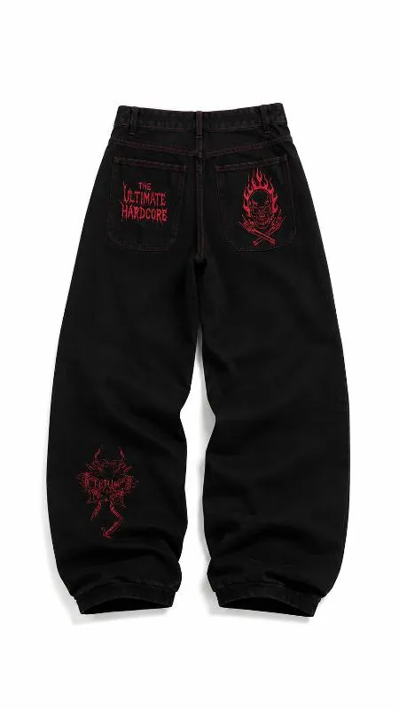BAGGY CALAVERA RED