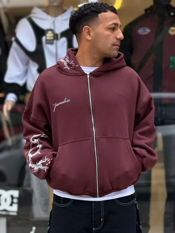 CAMPERA BOXY PARADISE BORDO