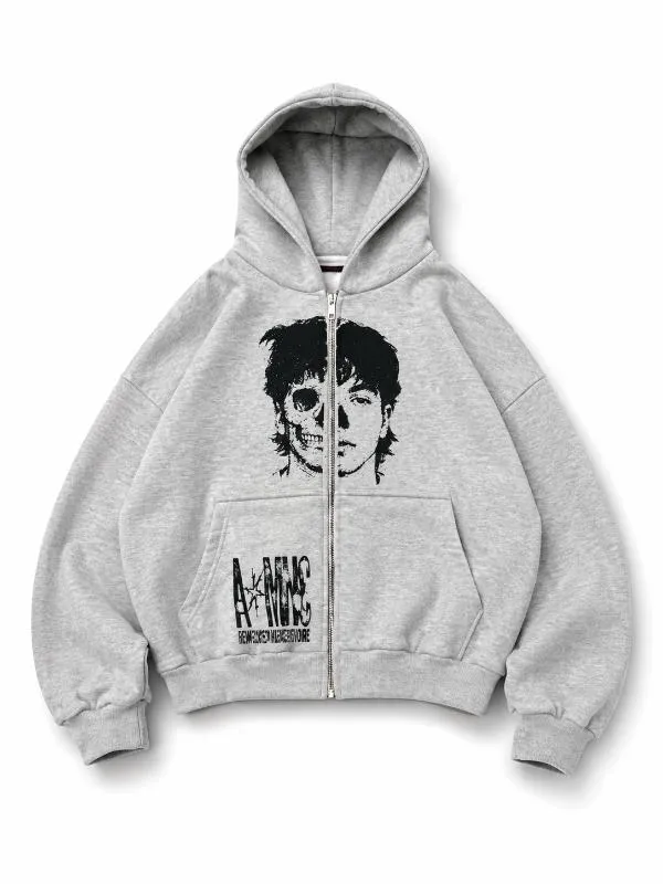 CAMPERA CALAVERA GRIS - Foto 1