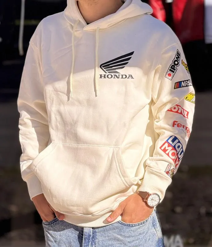 BUZO HONDA BLANCO STICKER - Foto 1