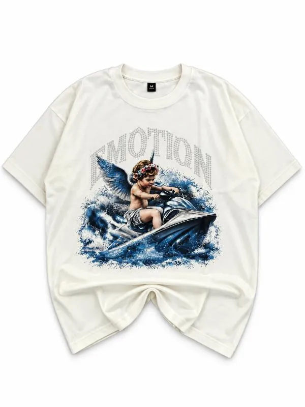REMERA ANGEL MOTO