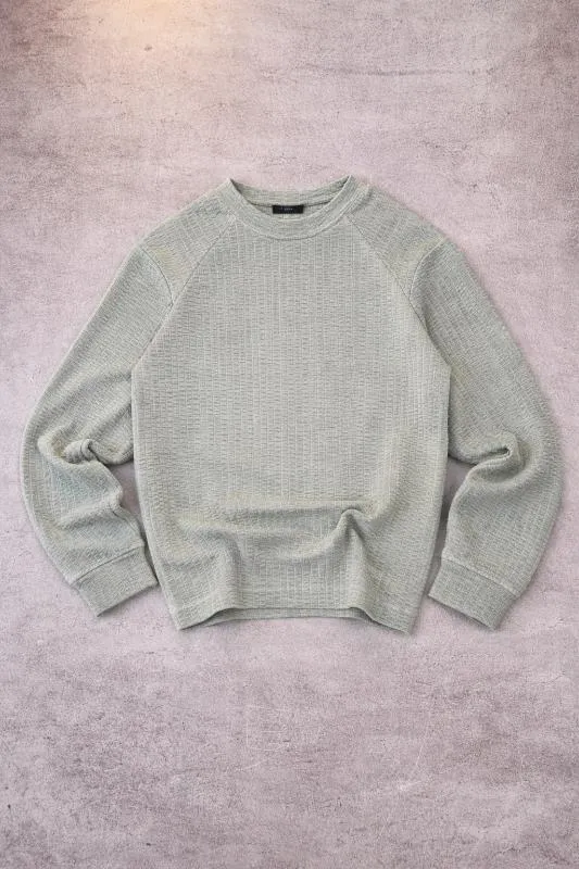 SUETER LANILLA GRIS CLARO