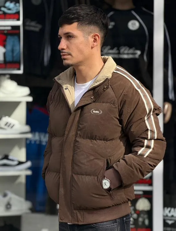 CAMPERA PUFFER STYLE CHOCOLATE - Foto 1
