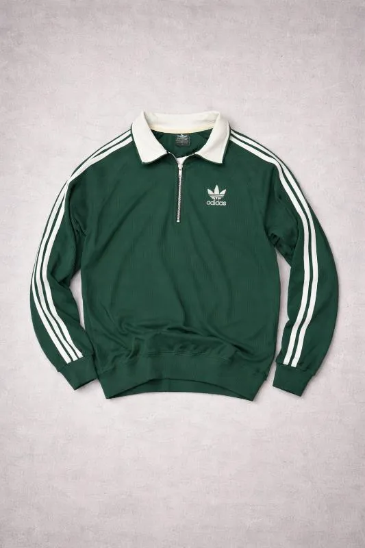MEDIO CIERRE ADIDAS VERDE - Foto 1