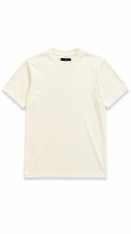 REMERA LISA CREMA