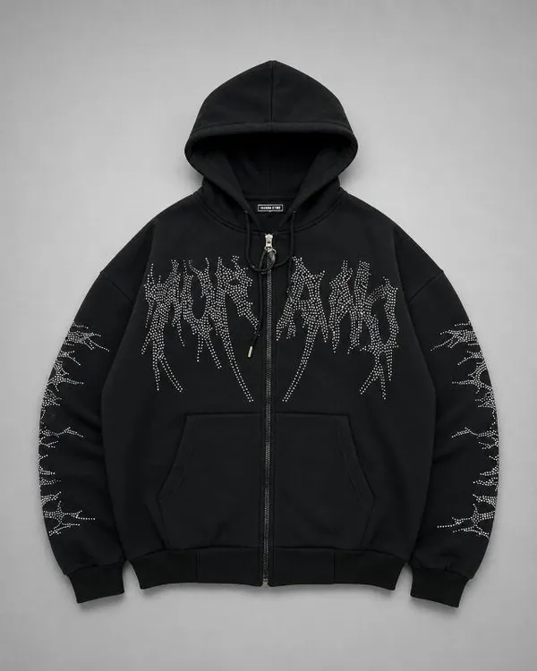 CAMPERA MRN CON BRILLITOS
