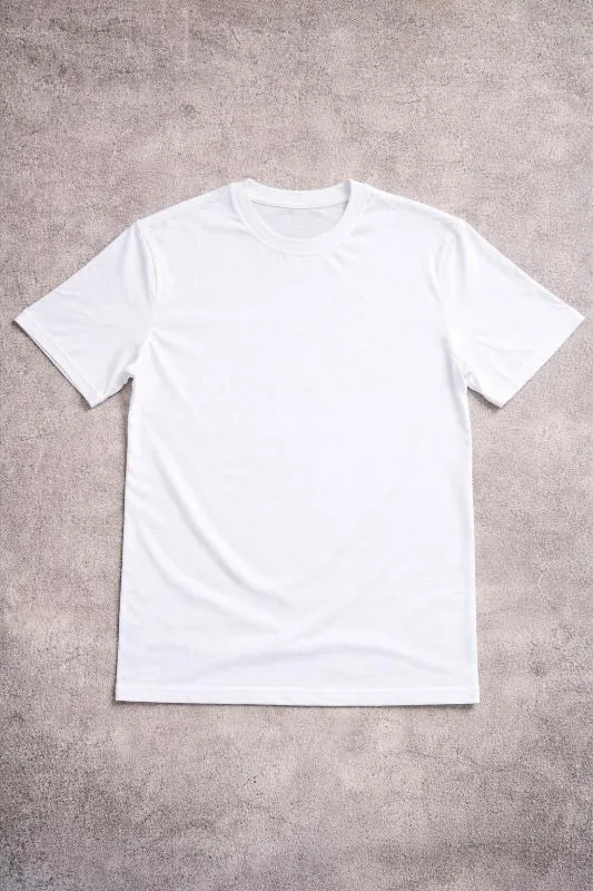 REMERA BLANCA LISA